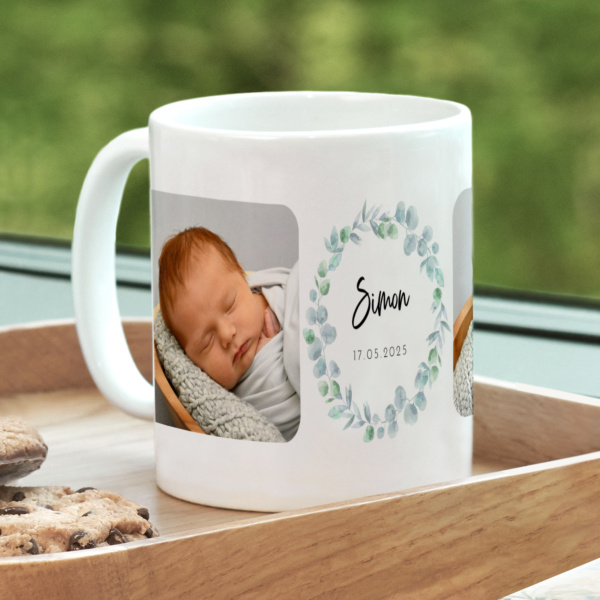 Tasse Namenskranz